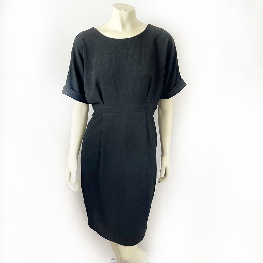 Asos Maternity Black Mid Dress Size 8